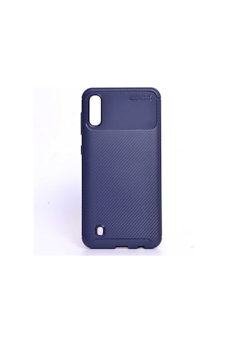Galaxy M10 Kılıf Zore Negro Silikon Kapak Lacivert