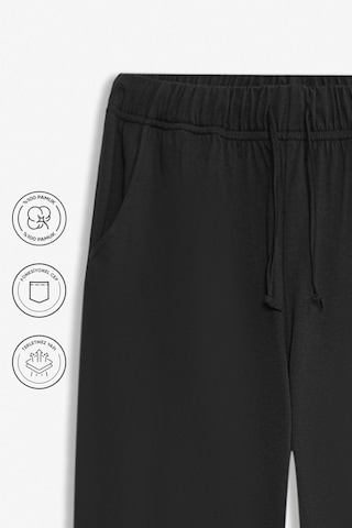 Elemge %100 Pamuk 3lü Erkek Pijama Altı Süprem Compact Penye Cepli İpli Rahat Kalıp Terletmez Siyah-gri-lac Siyah-gri-lacivert