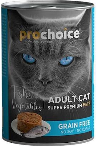 Pro Choice Adult Balık ve Sebzeli Kedi Konservesi 12 x 400 G