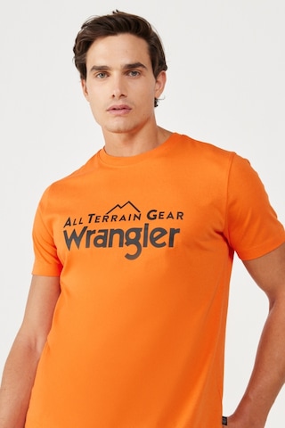 All Terrain Gear Regular Fit Normal Kesim Bisiklet Yaka Turuncu Tişört W232568700 Turuncu