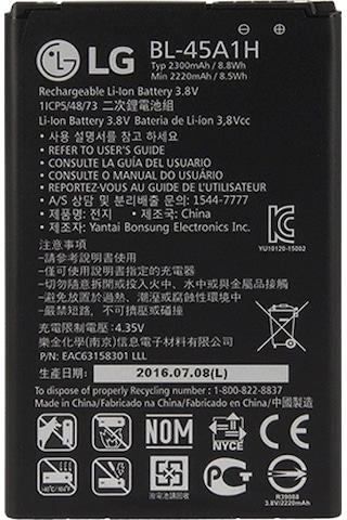 LG Uyumlu K10 K430 Batarya 2300 Mah Bl-451H