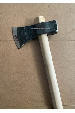 Aki Dövme Çelik Odun Kırma Baltası Odun Yarma Baltası El Yapımı 2800gr Saplı