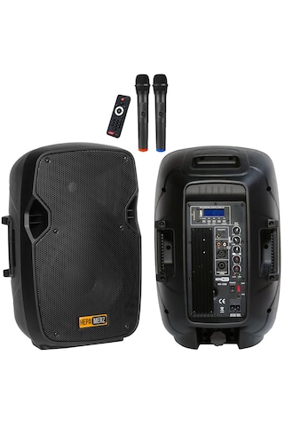 Hs-1300a Mikrofonlu Taşınabilir Ses Sistemi Seti 10 İnç 1300w
