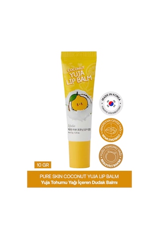 Esfolio Hindistan Cevizi ve Yuja İçeren Onarıcı Dudak Balmı Esfolio Coconut Yuja Lip Balm