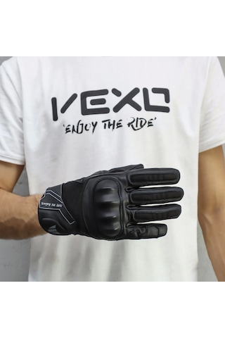 Vexo Impact H2o Motosiklet Eldiveni Siyah