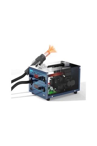 Bakon 852mx İntelligent Isı Ayarlı 2 İn 1 Havya İstasyonu 1000w