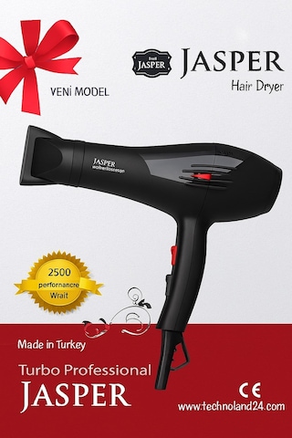 Jasper Tr-701 Turbo 2500 W Profesyonel Saç Kurutma Makinası