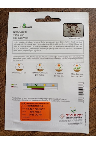 Nesil Tohum Ezan Çiçeği Tohumu 100 Adet