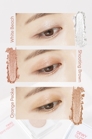 Missha M Dewy Glossy Eyes Parlak ve Işıltılı Görünüm Sunan Göz Farı White Beach