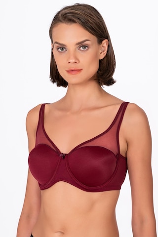 Kompedan Kadın Toparlayıcı Sütyen Bordo 704 Bordo