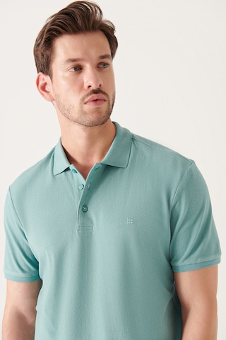Avva E001004 Serin Tutan Standart Fit Normal Kesim Erkek Polo Yaka T-Shirt - Su Yeşili Mint