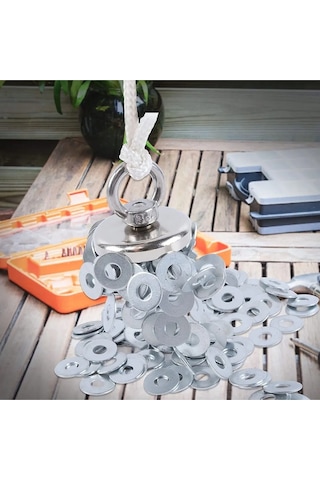 Ay Magnet Fishing Neodyum Pot Mıknatıs, Çap 42mm, N35 Magnet