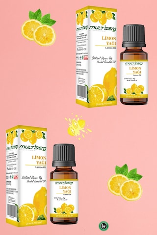 Multidem Limon Uçucu Bitkisel Yağı 20 ML