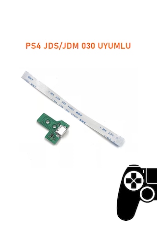 Ps4 V2 Kollar İle Uyumlu Jds Jdm 030 Usb Port Soket & 12 Pın Flex