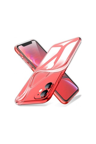 İphone 11 İçin Uyumlu Darbe Emici Yumuşak Ultra İnce Sararmaz Şeffaf Kılıf