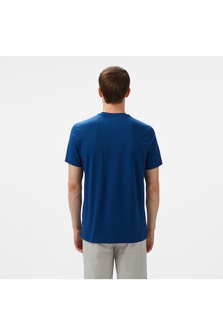Nautica Erkek Mavi Regular Fit T-shirt Düz V55013t Mavi