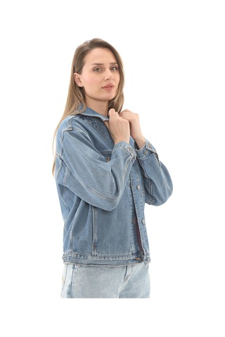 B0a67jqbq81-r Timberland Archive Denim Jacket Kadın Ceket Mavi B0a67jqbq81-r Mavi