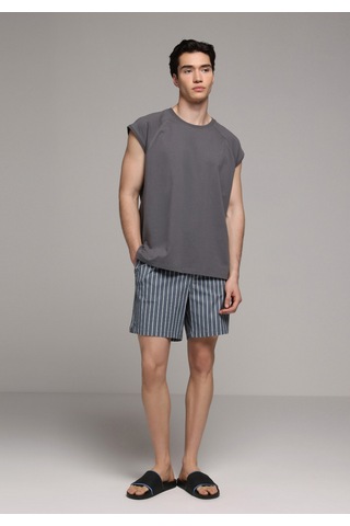 Colin's Colins Boxy Fit Erkek Antrasit Atlet Cl1081312 Q1.v1 Ant