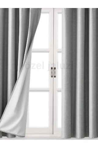 1. Kalite Gri Blackout Karartma Pilesiz Güneşlik 528 Gri