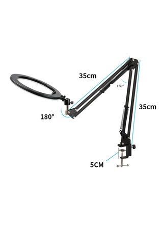 Venaliastore Dim Led Halka Işık Telefon Tutuculu