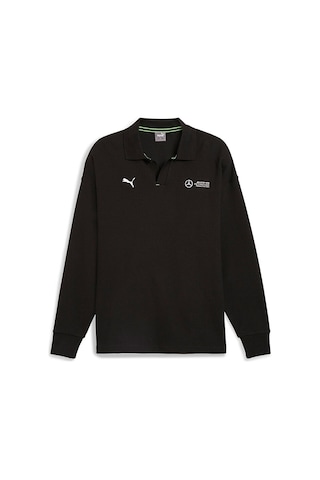 Puma Mapf1 Longsleeve Polo Erkek Günlük Uzun Kollu Polo Tişört 62733901 Siyah 62733901 Siyah