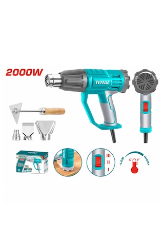 Total Tb20045 Sıcak Hava Tabancası 2000 W Total Tb20045 Sıcak Hava Tabancası 2000 W