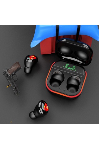 Leezsing S190 Tws Bluetooth Kulaklık, Aktif Gürültü Engelleme, Dokunmatik Kontrol, Ipx4 Su Geçirmez, Hifi Ses, Oyun Ve Spor İçin Siyah