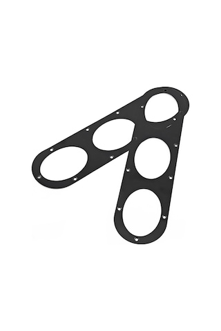 Geeroyoo 2 Adet Siyah Araba Tampon Akışkanlığı Diffüzyörü - Alüminyum Konstruksiyon, Sürüş Verimliliğini Artırır, Hız Ve Aerodinamik İyileştirir