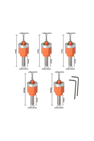 Pazly Ahşap İşleme Seti: Forstner Matkap, Delik Zımba & Kenar Bant Pensi, Ahşap Kesim Aleti