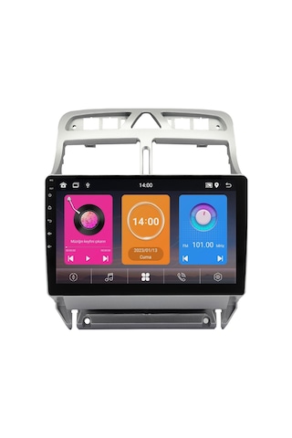 Peugeot 307 Android Multimedya Sistemi 2001-2008 Crv-4424xaa