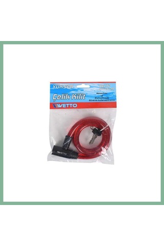 Bşkvirgo 927-928 12x80 Bisiklet Kilidi Bsk2026 Çok Renkli