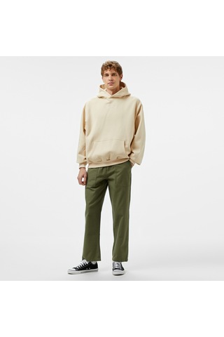 Karl Kani Small Signature Essential Os Erkek Krem Hoodie Düz Km-hd021-023 5695474