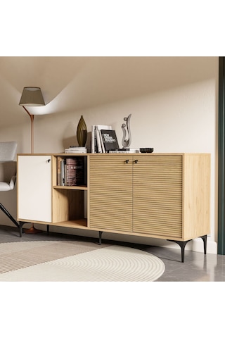 1686 Vısıon Konsol Sepet-Yunus-Beyaz