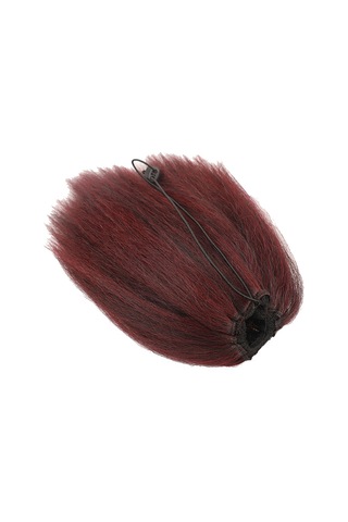 Cbtx İpli Örgü Cep Kısa Kafa Kabarık Kıvırcık Saç At Kuyruğu Peruk, Renk: 1bt30