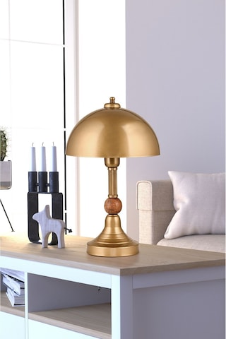 Piedra Ahşaplı Abajur Eskitme