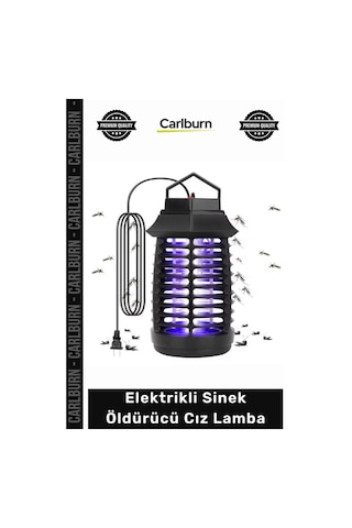 Özel Üretim Led Uv Mor Işık Teknolojili Profesyonel Taşınabilir Elektrikli Sinek Öldürücü Cız Lamba