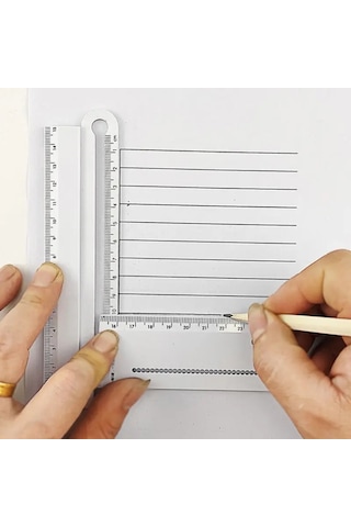 1 Adet Basit Tarzı 30cm Şeffaf Dikdörtgen Cetvel İletki Öğrenci