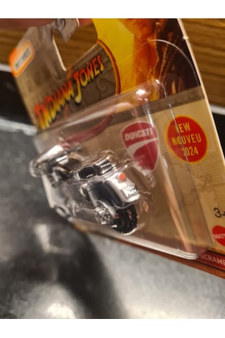 Matchbox 1/64 Ducati Scrambler Indiana Jones Özel Seri