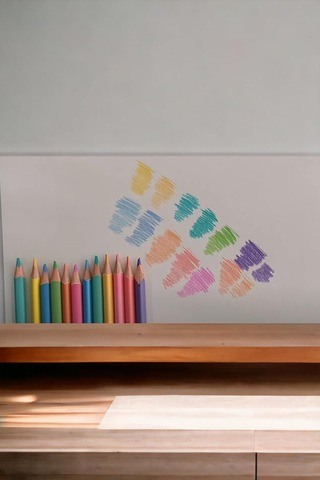 Color Peps Pastel Kuru Boya Kalemi Seti, 12 Renk Diğer