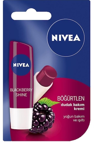 Nivea Böğürtlenli Dudak Bakım Kremi 4.8 G Nivea Böğürtlenli Dudak Bakım Kremi 4.8 G