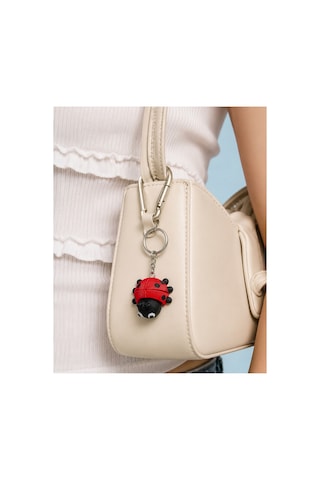 Tarzını Seç Tarzınıseç 3d Ladybug Anahtarlık Charm Çok Renkli