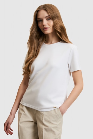 U.S. Polo Assn. U.s. Polo Assn. Kadın Beyaz Tişört Basic 50323533-vr013