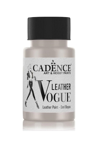 Leather Vogue Deri Boyası Metalik Lvm-07 Gümüş 50 Ml