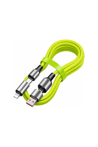 4-in-1 240w Pd Hızlı Şarj Kablosu Type-c Lightning Destekli Pl-8632 5047 Belirtilmemiş