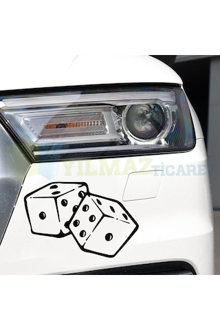 Zar Araba Oto Sticker Bagaj Tampon Araç Etiket Yapıştırma