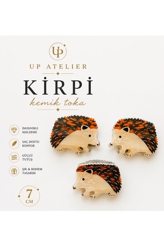 Kirpi Kemik Toka 7cm Krem Kirpi Kemik Toka 7cm Krem