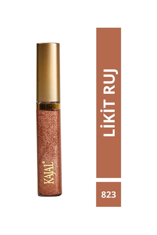 Likit Dudak Parlatıcısı Ruj & Liquid Lipstick No:823 Nude