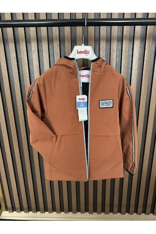 Benitto Kids Erkek Çocuk Mevsimlik Yağmurluk Ceket 51315 Turuncu