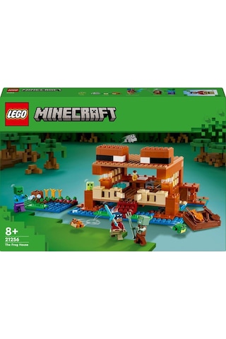 LEGO® Minecraft Kurbağa Evi 21256 8+ Yaratıcı Oyuncak Yapım Seti - 400 Parça
