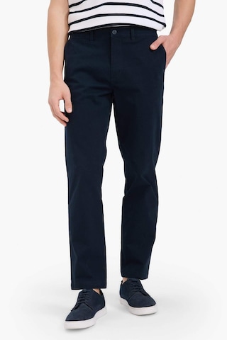 Defacto Regular Fit Normal Kesim Düz Paça Chino Pantolon D7349ax25aunv91 Lacivert